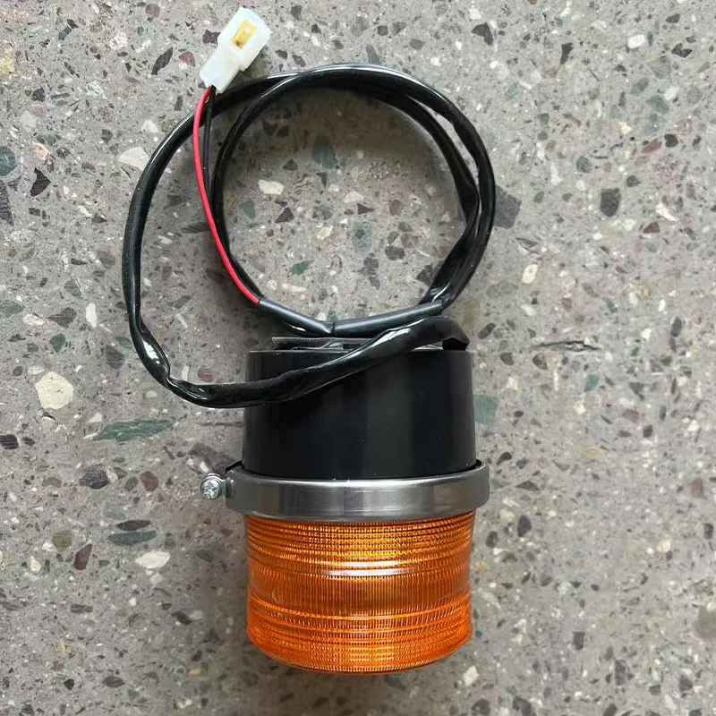 Accessories FactoryForklift LED Warning Light Red Flashing Signal Light 12v-80v