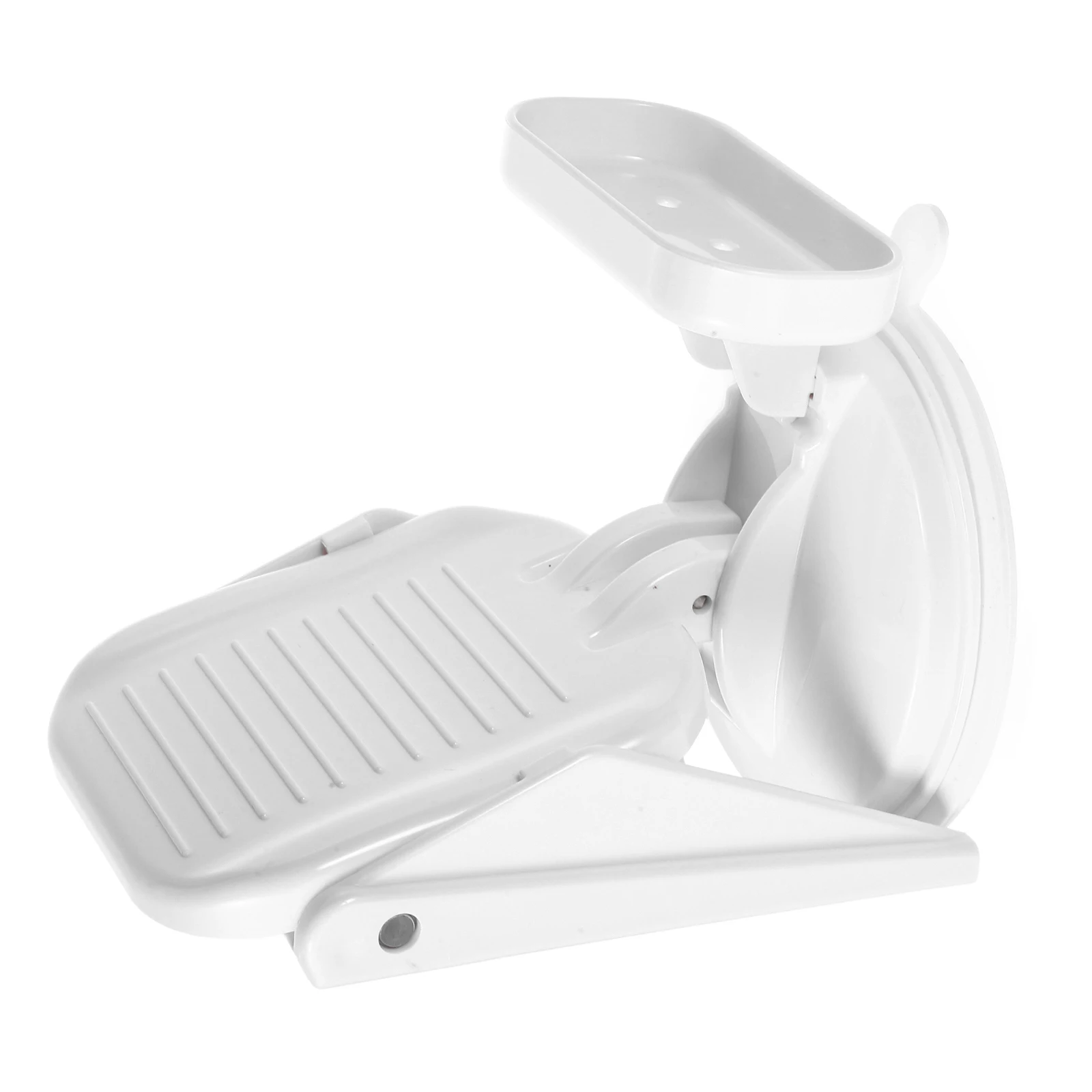 

Bathroom Suction Cup Foot Pad Shower Pedal Bracket Stainless Steel Shaving Ledge Grab Rails Non Slip Bath Foot Rest Shaving Leg