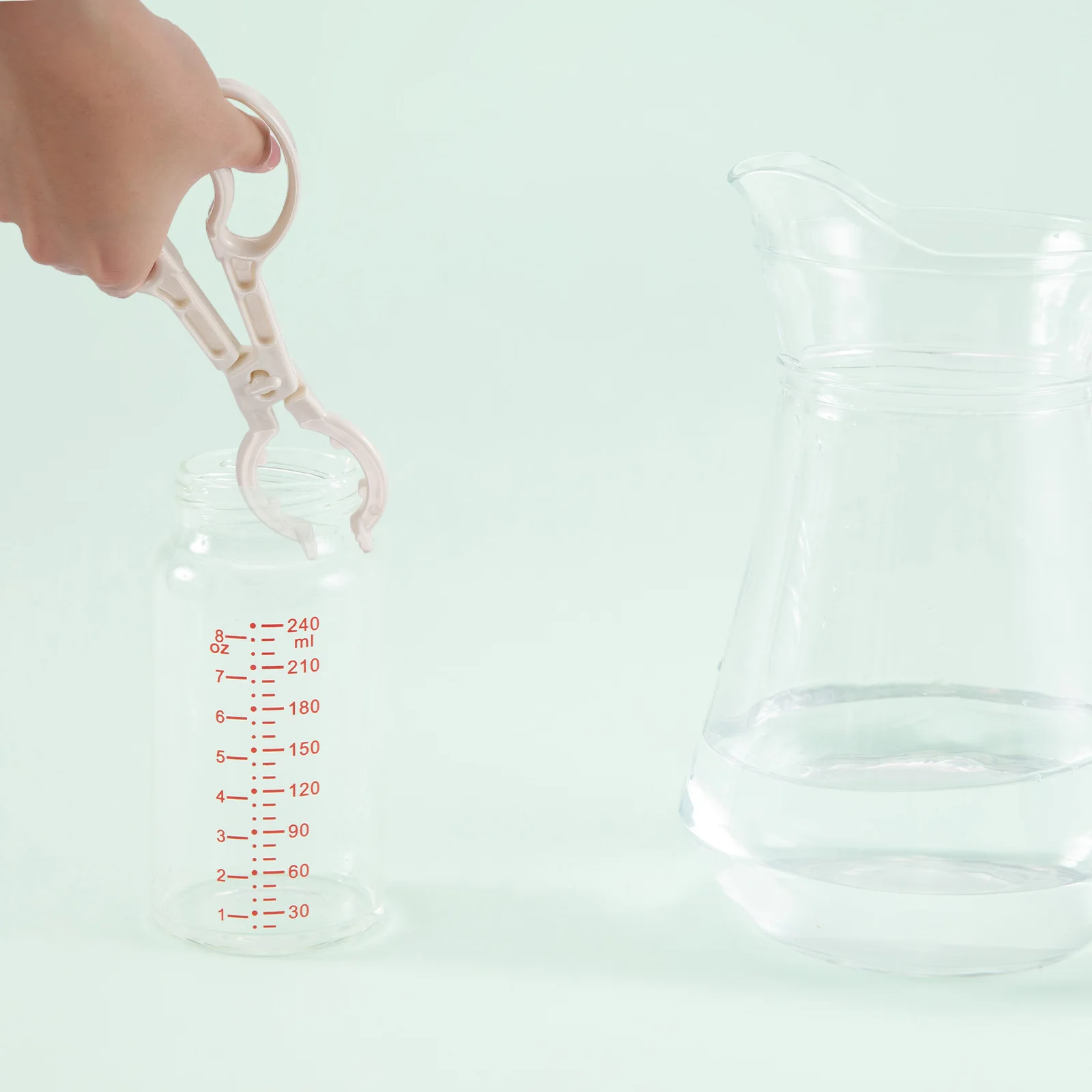 

3 шт., зажим для детской бутылочки, противоскользящие щипцы для бутылочки с молоком для кормления, зажим для кормления, термостойкий пластиковый пластиковый зажим