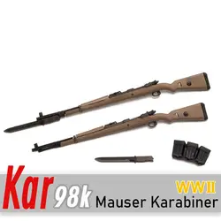1/12 Scale Soldier Kar98k General Military Props Model for 6