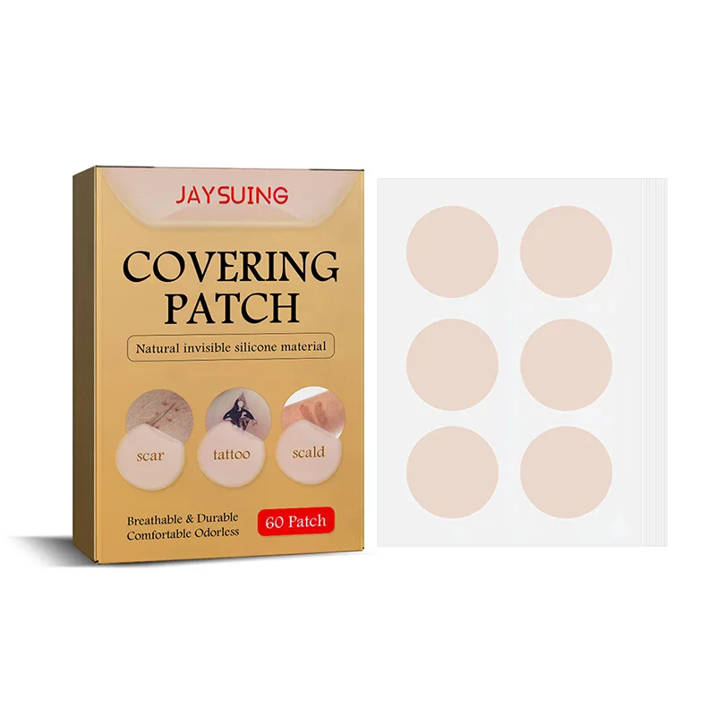 60Patch Waterproof Tattoo Flaw Conceal Tape Full Cover Concealer Sticker Body Arm Temporary Concealing Tattoo Scar Cover Sticker