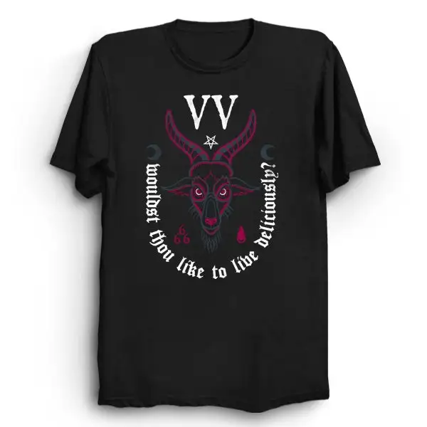 Deliciously VVitch T Shirt OcculT Black Phillip