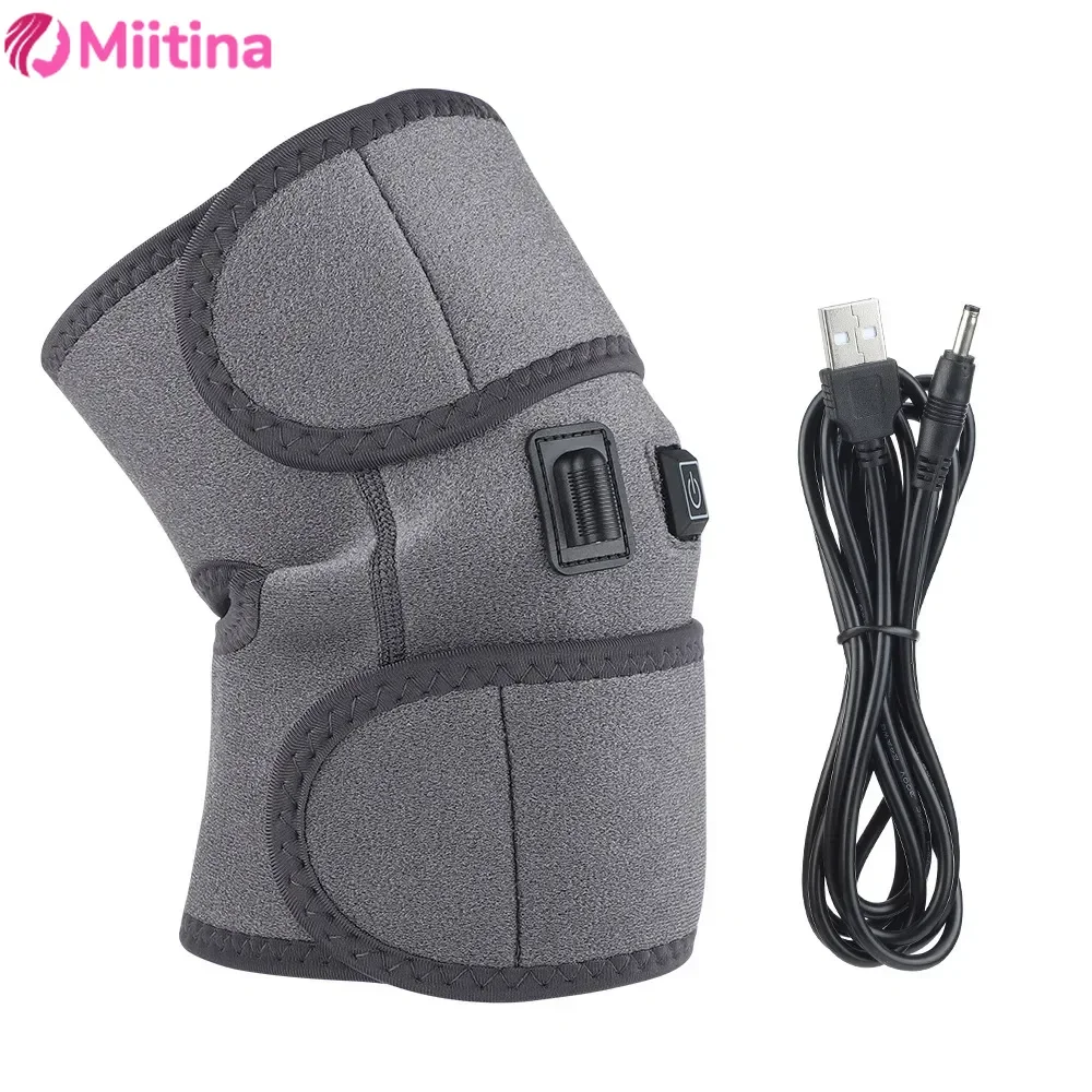 Knee Massager Knee Pads Cold Legs Hot Compress USB Three Level Adjustment Therapy Warm and Self Heating Pads Protective Clothing