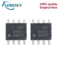 1-5Pcs  New Original Imported chip DAC8830IDR DAC8830ICDR DAC8830 IC DAC 16BIT V-OUT 8SOIC