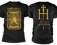 Moonspell I Am Everything T-Shirt Men Women Cotton Short Sleeve Brand T-shirt Retro Rock Band Tops Men's T-shirt Summer Clothing