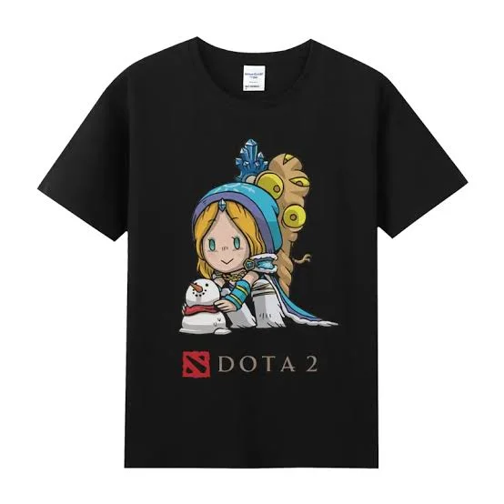 2026 Dota 2 Hero Logo Game Cool Trendy T-shirt, Comfortable, Soft, High Quality Gift for Fans Y2k Ins