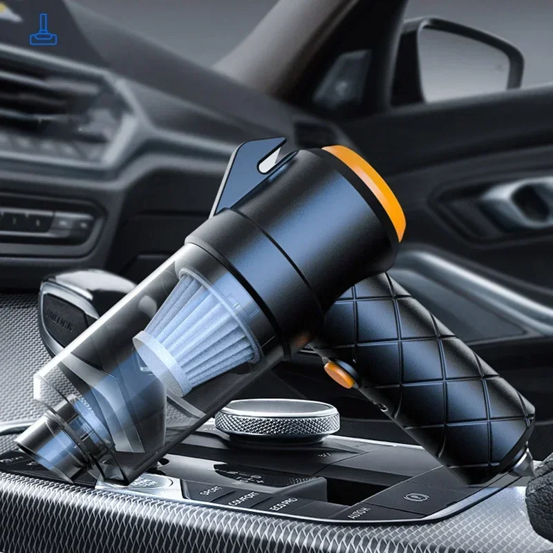 Wireless 6000PA Wireless Car Vacuum Cleaner Household Small Rechargeable Handheld Powerful Vacuum cleaner Home Appliance Cleaner