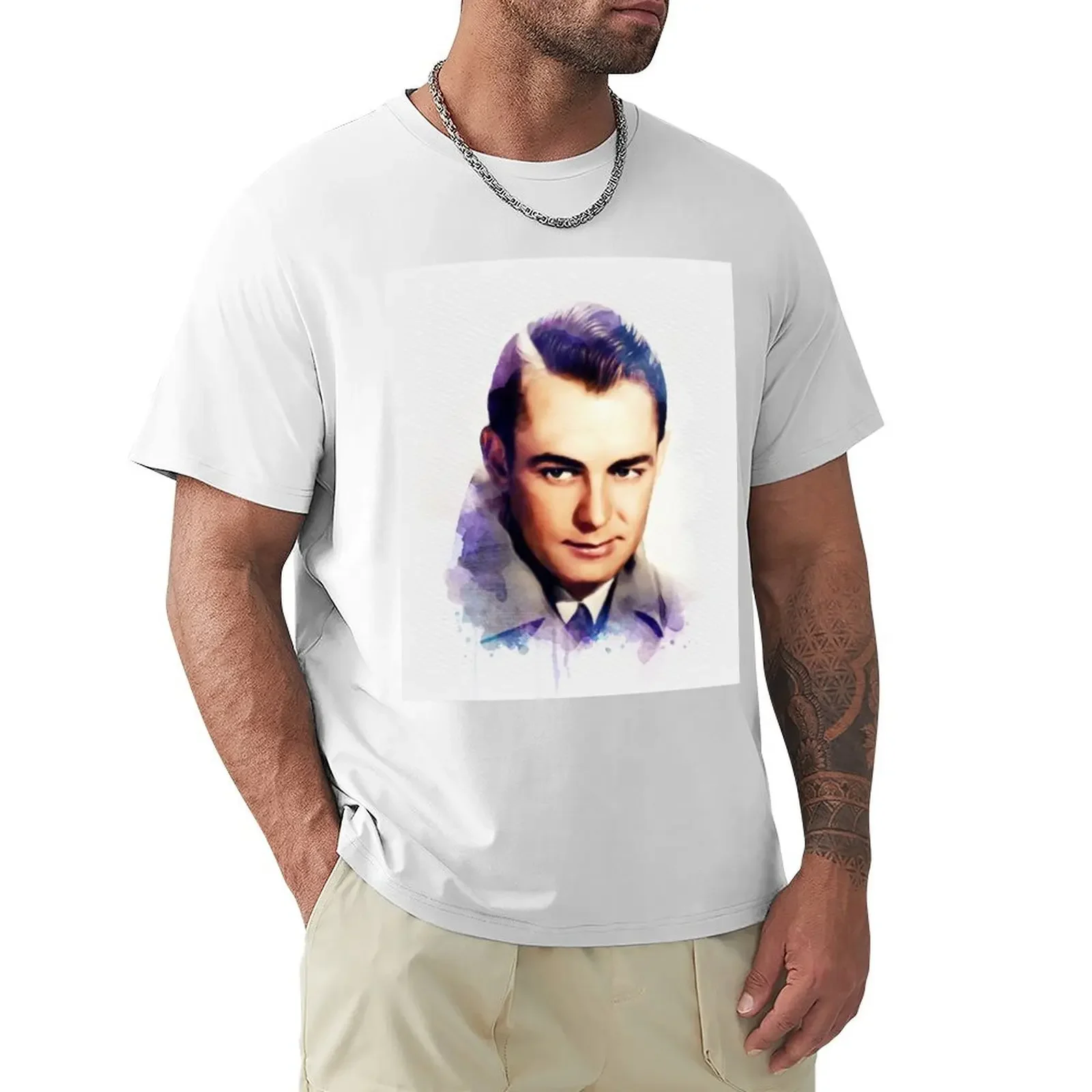 Alan Ladd, Movie Star T-Shirt hippie clothes Blouse cute tops animal prinfor boys oversized t shirts for men