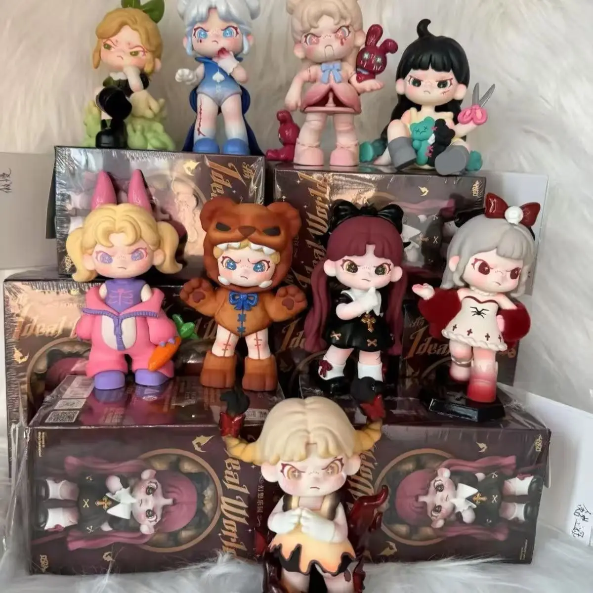 DORA 6e generatie Fantasy Paradise Series Blind Box Trendy speelgoed Desktop Ornament Chinese stijl handgemaakt ornament Leuk cadeau