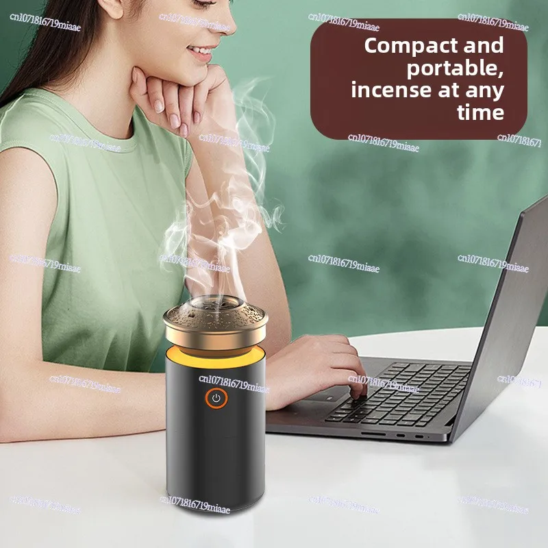 Charcoal Burner Incense Burner Portable Car Bukhoor Aromatherapy Machine