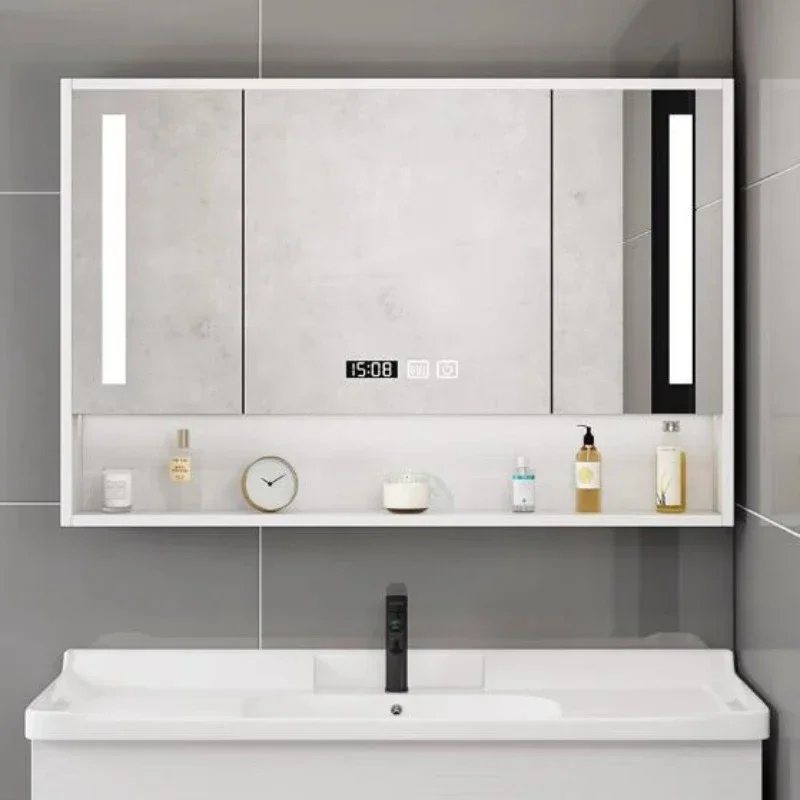 Bathroom Cabinet Storage Mirrors Corner Column Wc Furniture Drawer Locker Vanity Towel Bathroom Organizers Sink Base Shelf