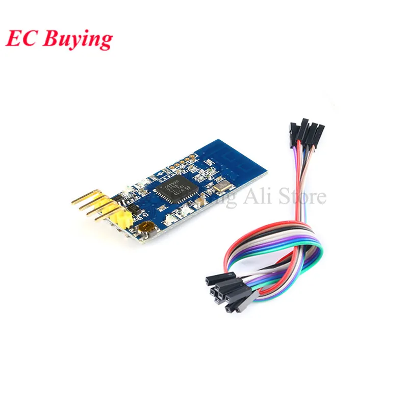 DL-20 Remote ZigBee CC2530F256RHAR CC2530 2.4G Wireless Serial Port Transceiver Module Data Transmission TTL 30mA 3V 5.5V Board