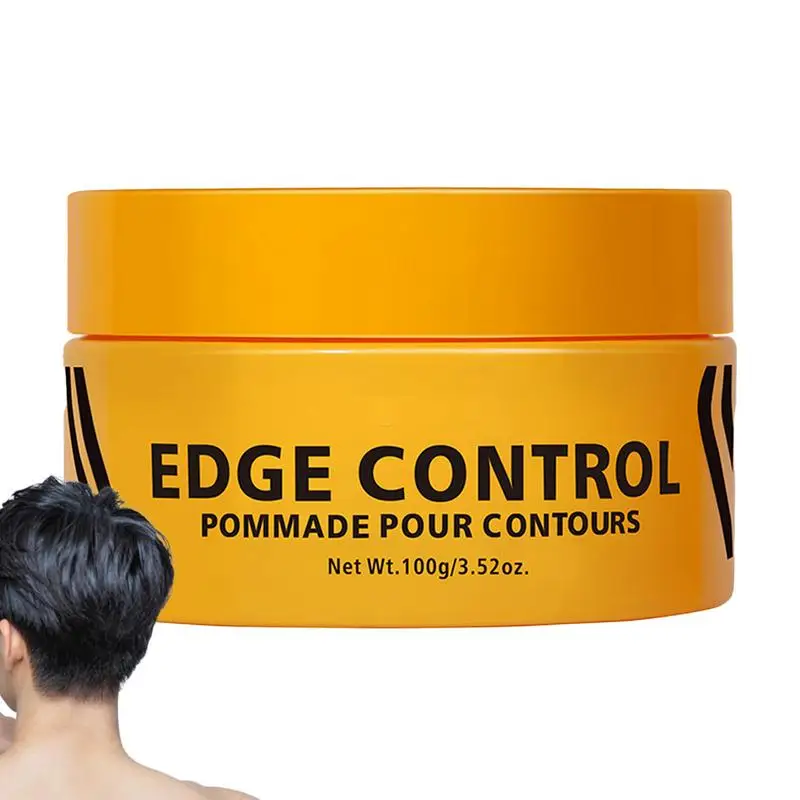 

Hair Styling Pomade Hair Control Gel Edge Styling Wax Non-greasy Waterproof Haircare Matte Styling Paste For Teens Women