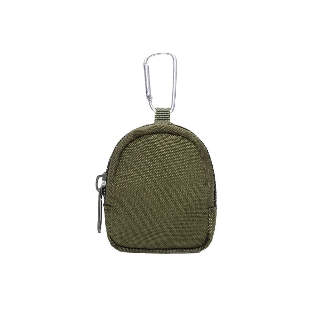Tactical Edc Pouch Key Bag Coin Wallet Keychain Zipper Pocket Portable Outdoor Sports Small Kit Accessory With Hook view 6