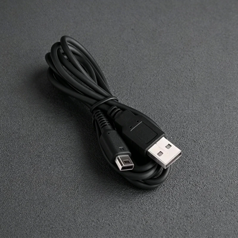 1PCS USB Charging Cable For Wii U Controller Data Power Charger Wire Cord Gamepad Console Power  Length100cm  Supply Line view 4