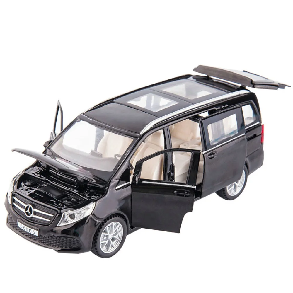 1:32 moulé sous pression V260 Business MPV alliage voiture modèle son lumière retirer voiture Simulation garçon jouet décoration moulé sous pression alliage voiture