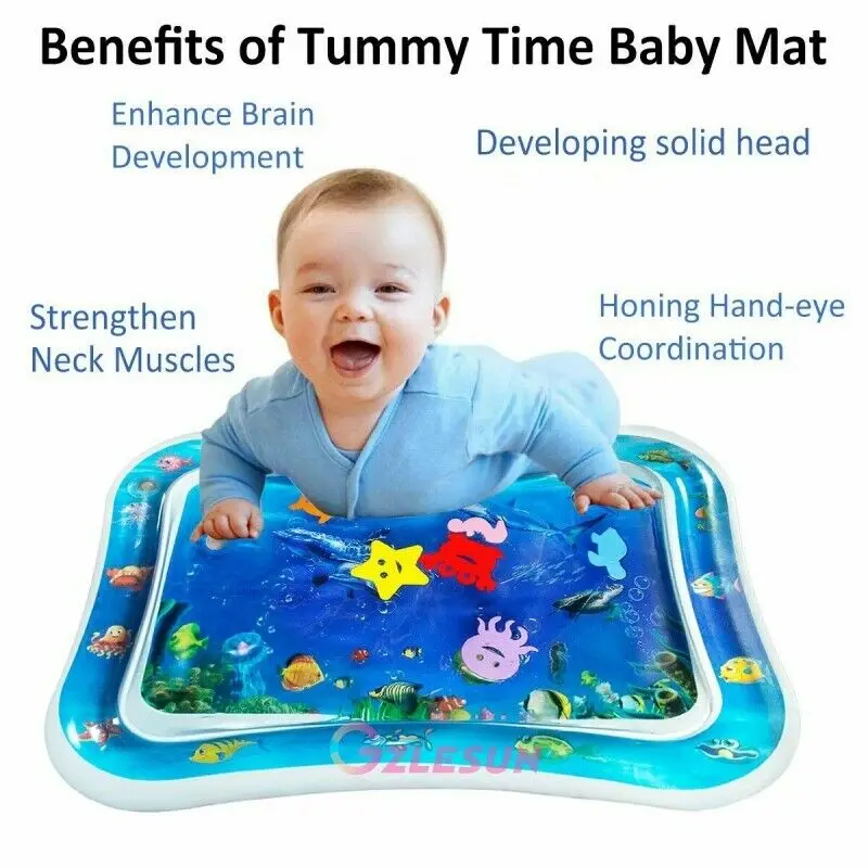 Inflatable Baby Development Toys - Crawling Roller, Rattles, and Car Toys 3