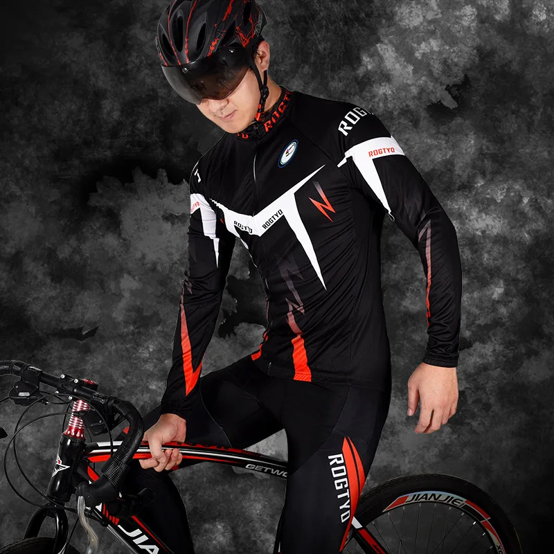 

Mtb Clothing Long Sleeve Cycling Clothes Men Jersey Summer Men's Shirt Set Equipment Man Skinsuit Suit Bicycle Autumn Triathlon
