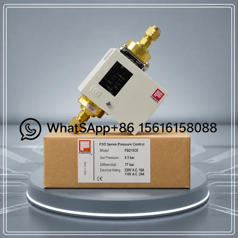 Original Fengshen FSD15CE Differential Pressure Switch Screw Compressor Controller Refrigeration Equipment Accessories Sensor
