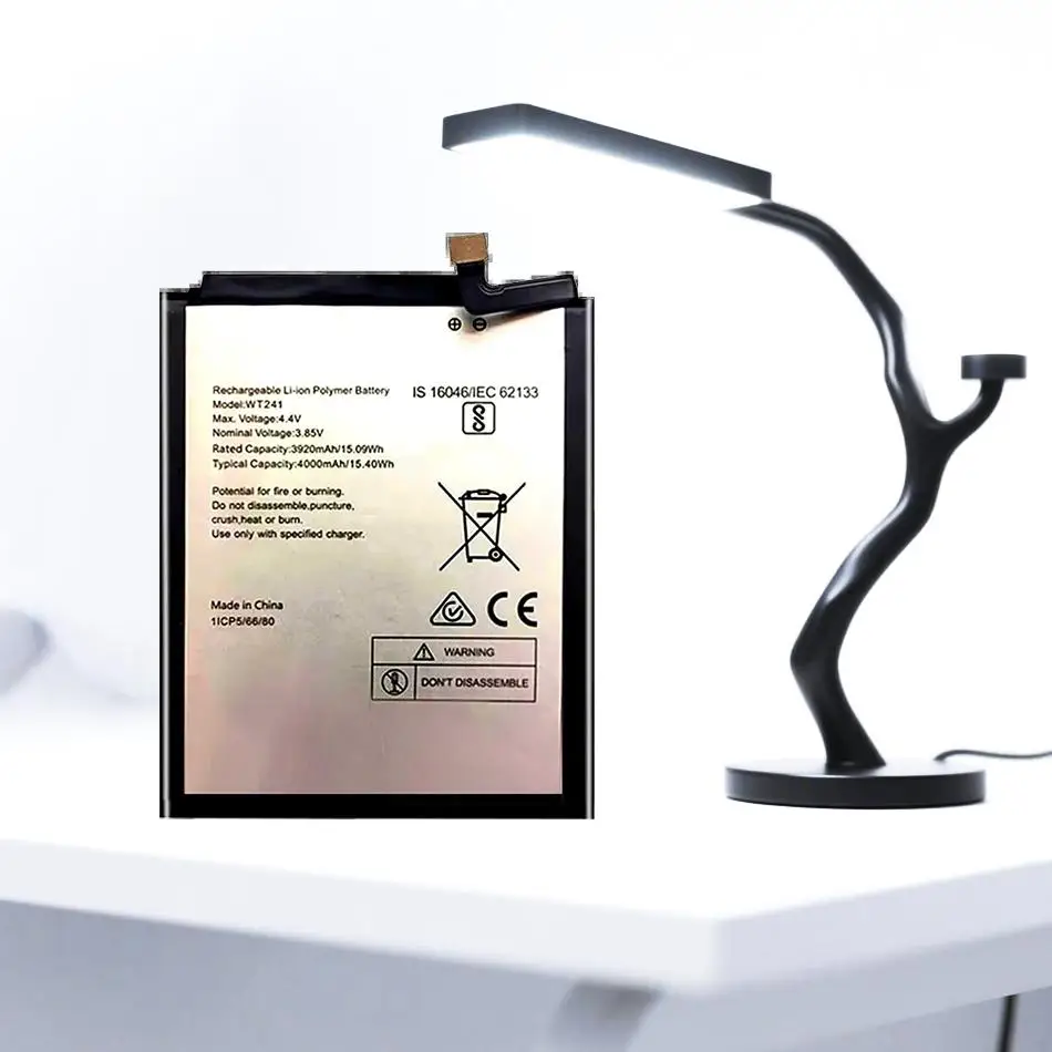 

Надежный аккумулятор мобильного телефона WT241 4000 мАч для Nokia 3V