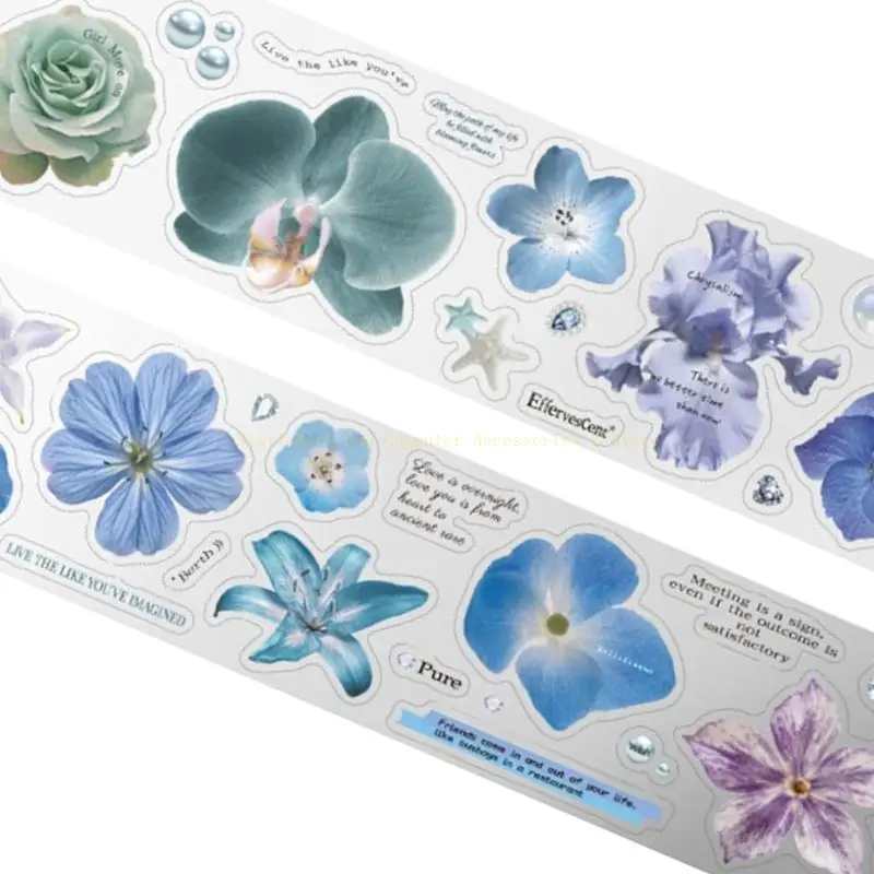 شريط فني زخرفي قابل لإعادة الاستخدام من PET Craft لاصق زخرفي لمجلات القصاصات وشريط صياغة متعدد الأغراض #5