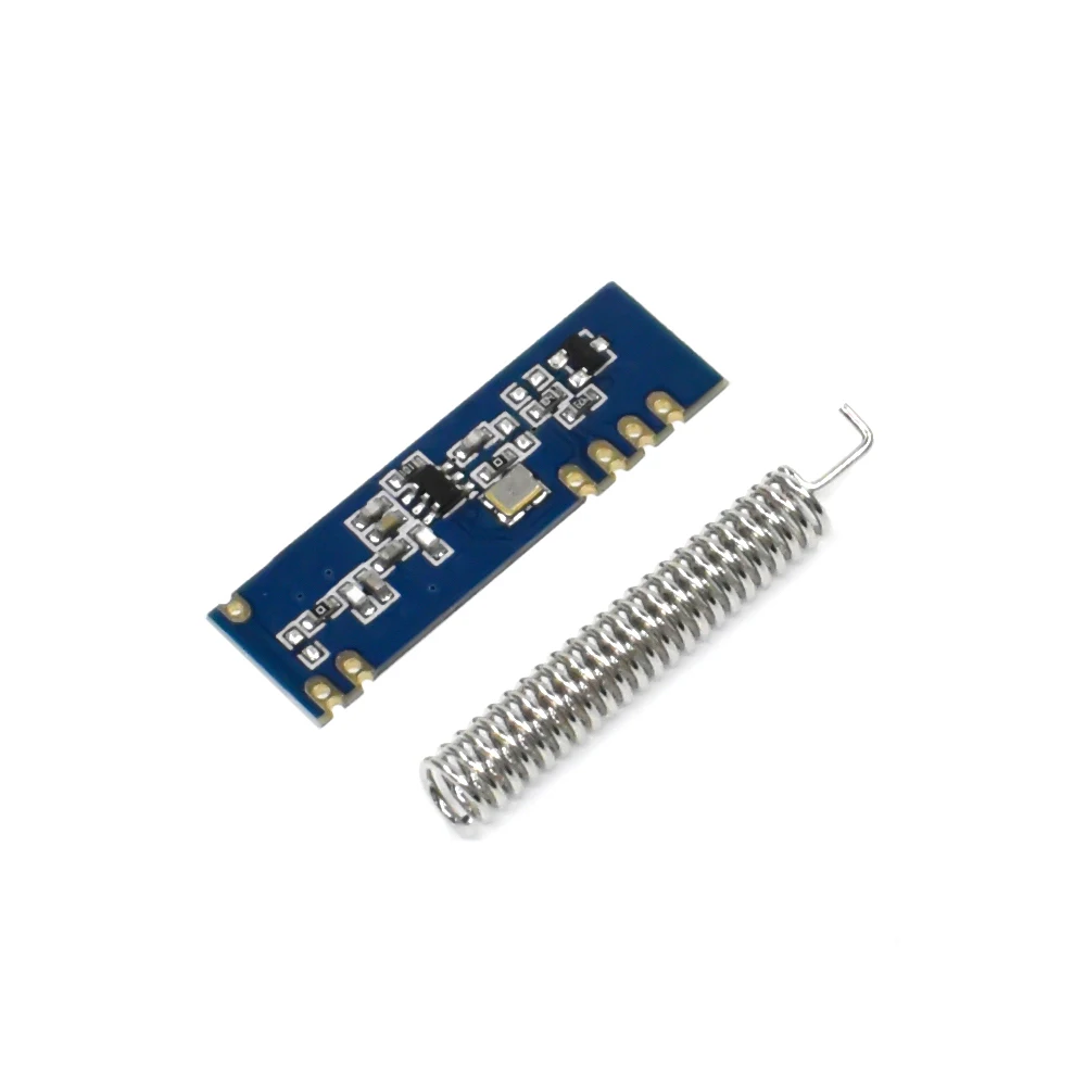 433MHz 100 Meters Wireless Module Kit ASK Transmitter STX882 + ASK Receiver SRX882 + 2Pcs Copper Spring Antenna