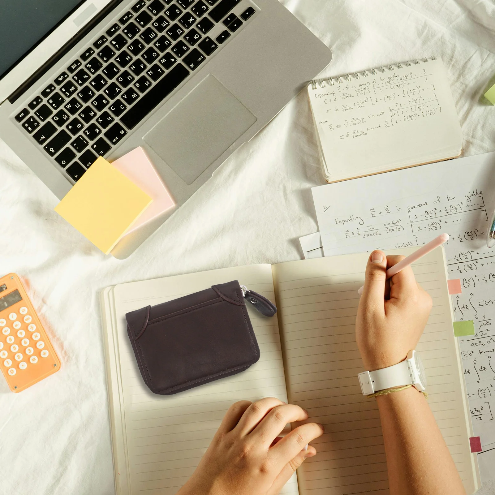 Compact Accordion Style Multi Slot Zipper Card Holder Portable Travel Wallet Credit Id Business Organizer Men Accordion Wallet