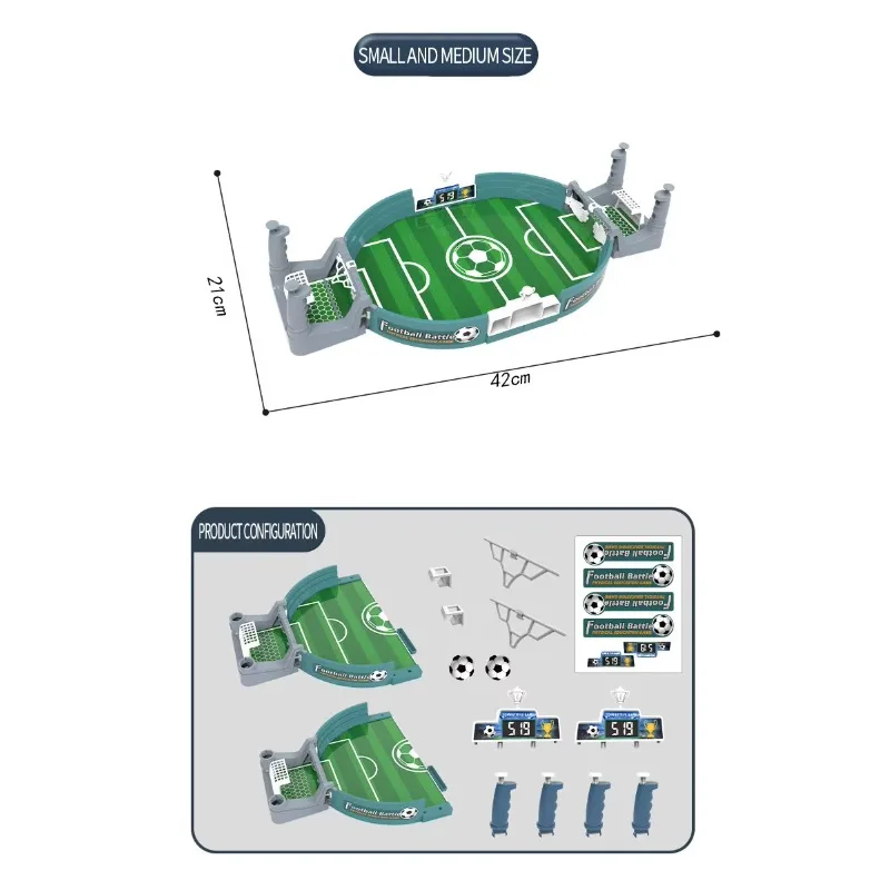 

Children's indoor toys Small football Shooting board games Children's sports Table top football toys Family interactive toys