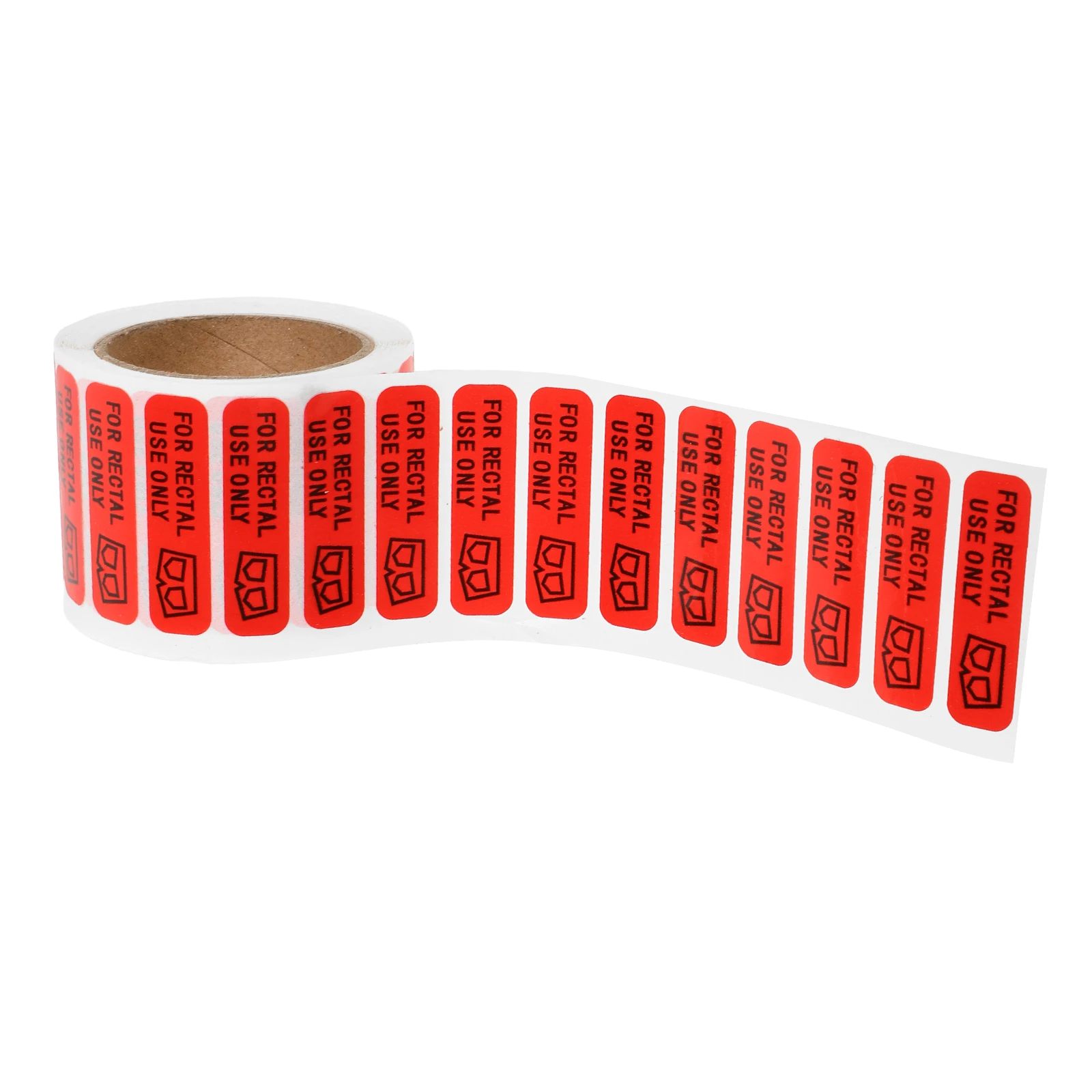 

500 Red for Rectal Use Shorts Stickers Rectal Use Only Stickers Only Funny Labels Prank Jokes Adults Decal Travel Folder Tag