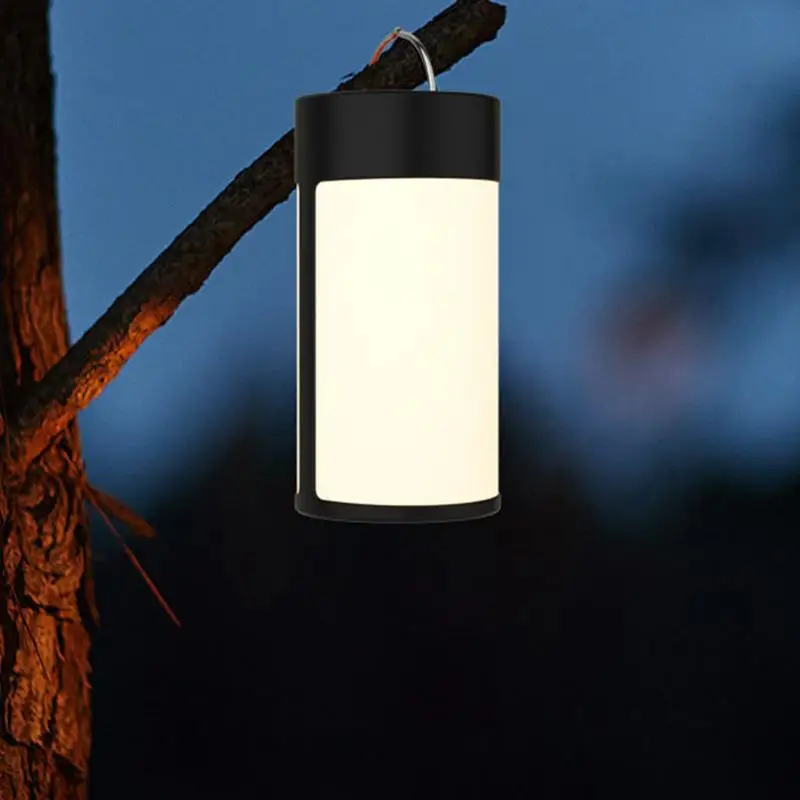 Lanterns For Camping Solar Powered Camping Light Rechargeable Flashlight IPX5 Waterproof Power Outage Lighting For RV Home