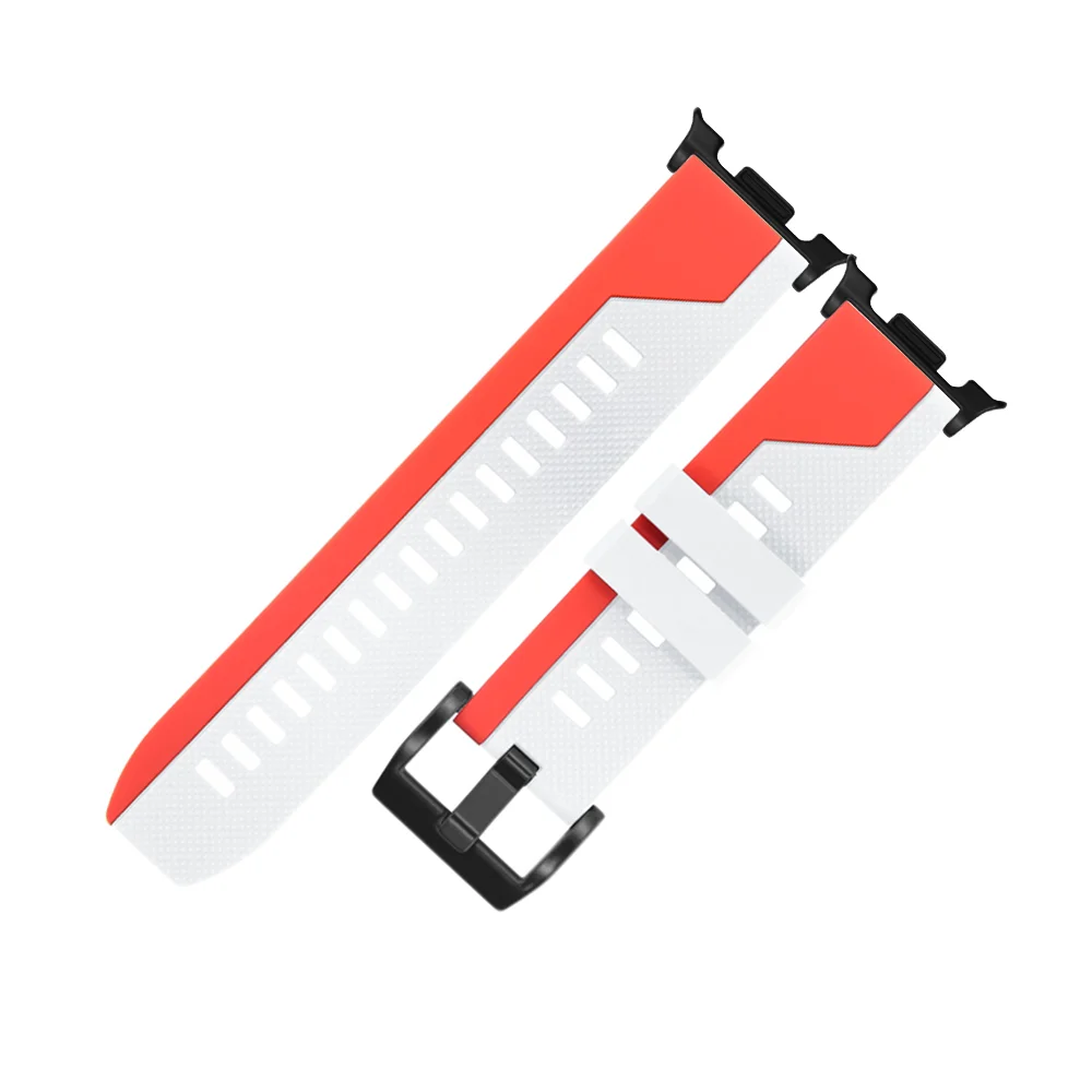 

Striped Pattern Loop Strap For Samsung Galaxy Watch 8 44mm/40mm Breathable Silicone Quick Release Sport Band Men Women Bracelet