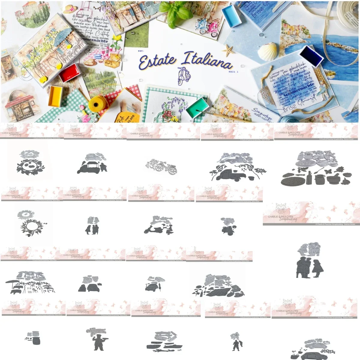 

Wreath Ice Ape Pizza Baker Italian Boats Car Metal Cutting Dies DIY Scrapbook Embossed Handcraft Card Craft Decoration 2025 New