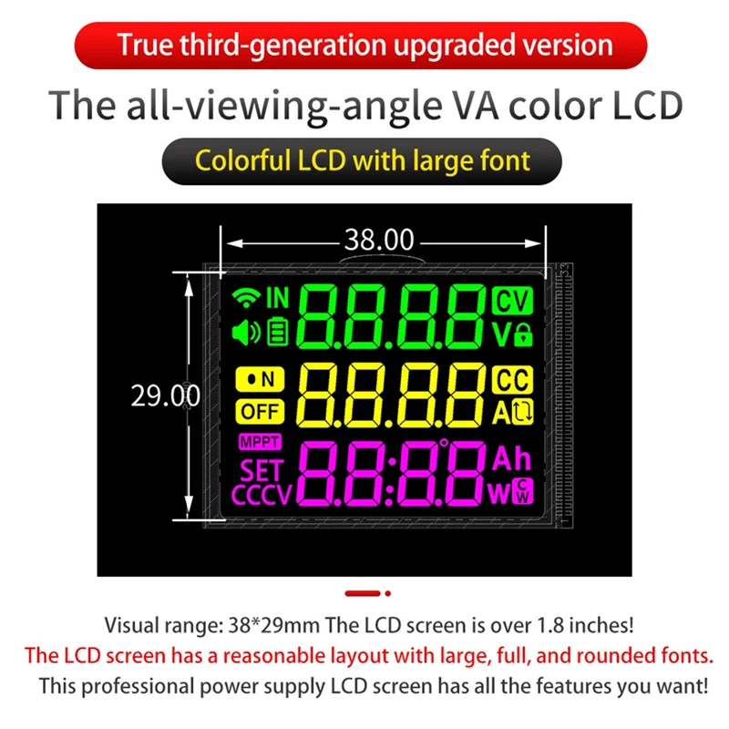 

LBER CNC DC Adjustable Voltage Regulated Power Supply Constant Voltage Constant Current Solar Charging 7A/252W