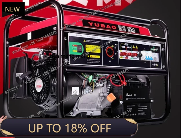 

FF Motor Outdoor Camping Household Small Generator Set Single Phase 220V Three Phase 380V