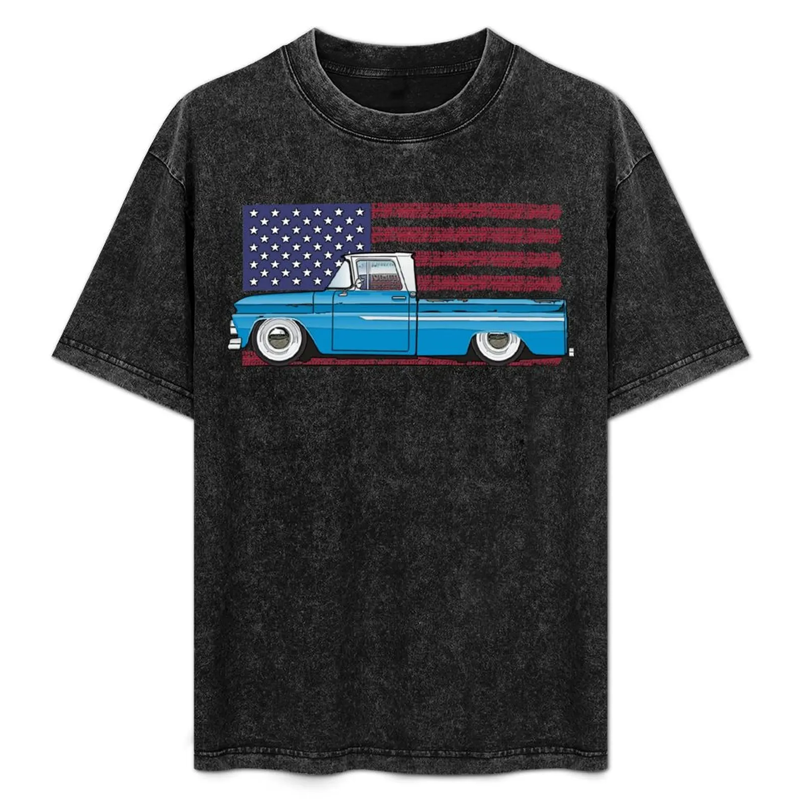 

Blue 62-63 T-Shirt Non-Shrink Basic Cotton T-Shirt