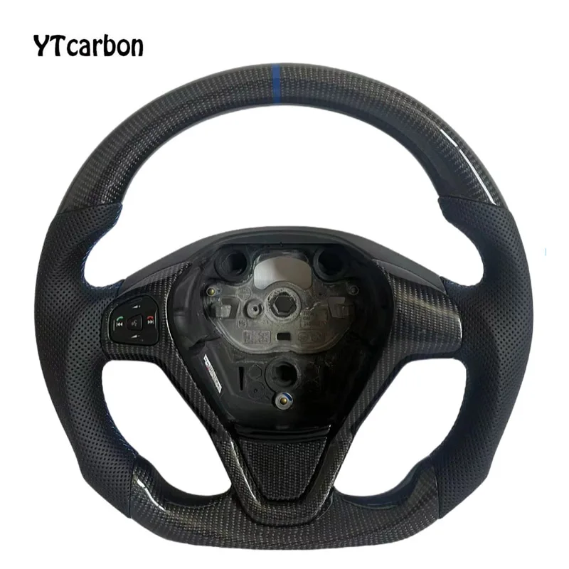 

YTcarbon углеродное волокно Рулевое колесо для Fiesta MK7 2016 пользовательская модификация салона автомобиля