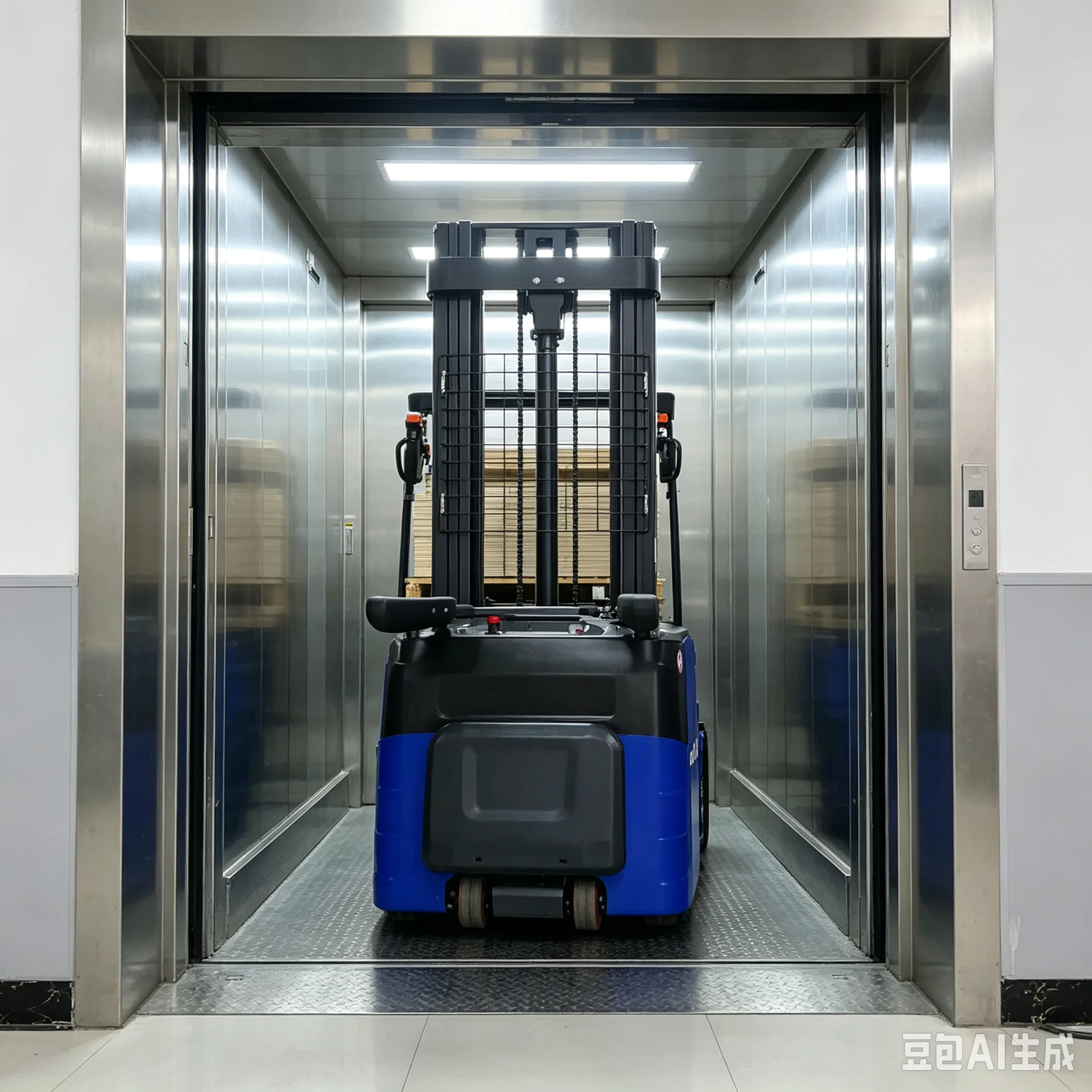 Heavy Duty Electric Pallet Stacker Small Turning Radius 1.5Ton 2Ton CE Certified for Warehouse Loading And Unloading