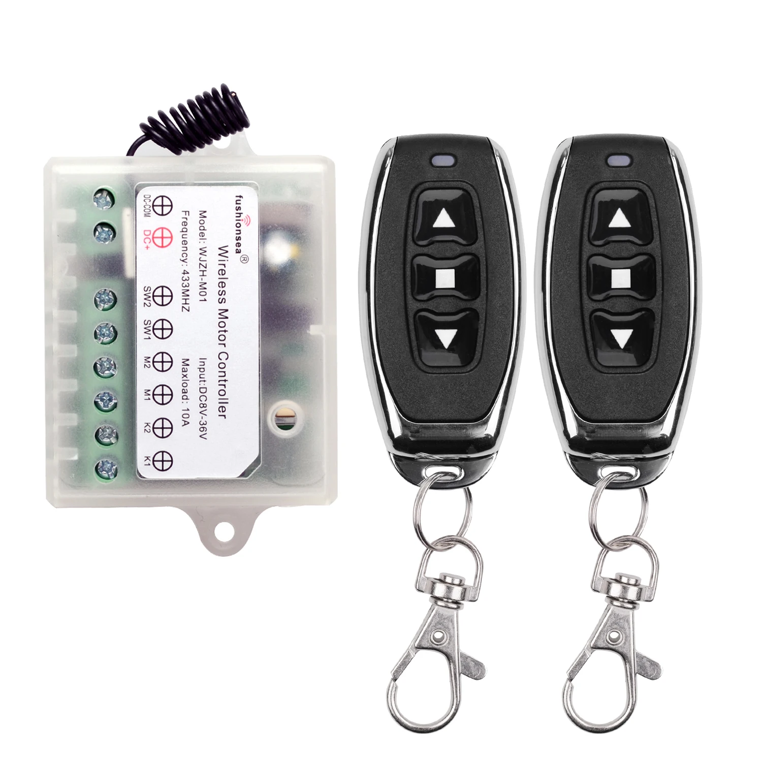 DC 12-36V Motor Remote Control Switch For tractable Door Electric Push Rod Linear Actuator Forward Reverse Latched Model