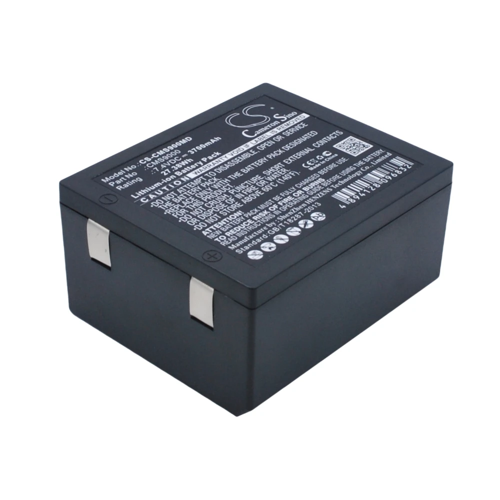 

Li-ion Medical Battery for CONTEC,Trismed, DHRM, 7.4V, 3700mAh, Compatible Models:CMS7000, CMS8000, CMS9000, Patient Monitor