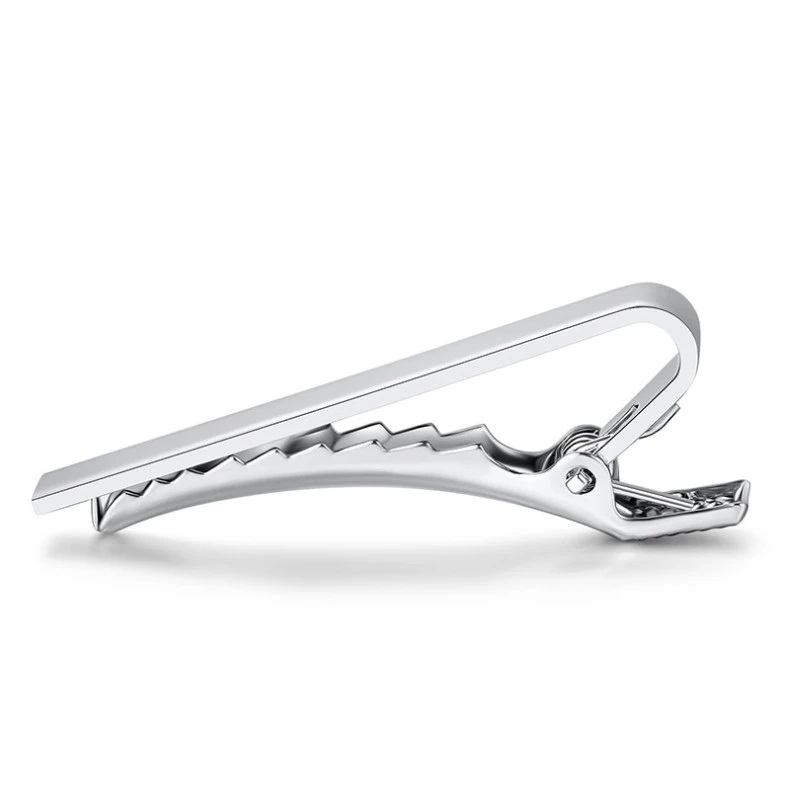 Tie Clip for Men Metal Copper Simple Bar Clasp Practical Necktie Accessories Fashion Mens Classic Tie Clips Clamp Pin Jewelry