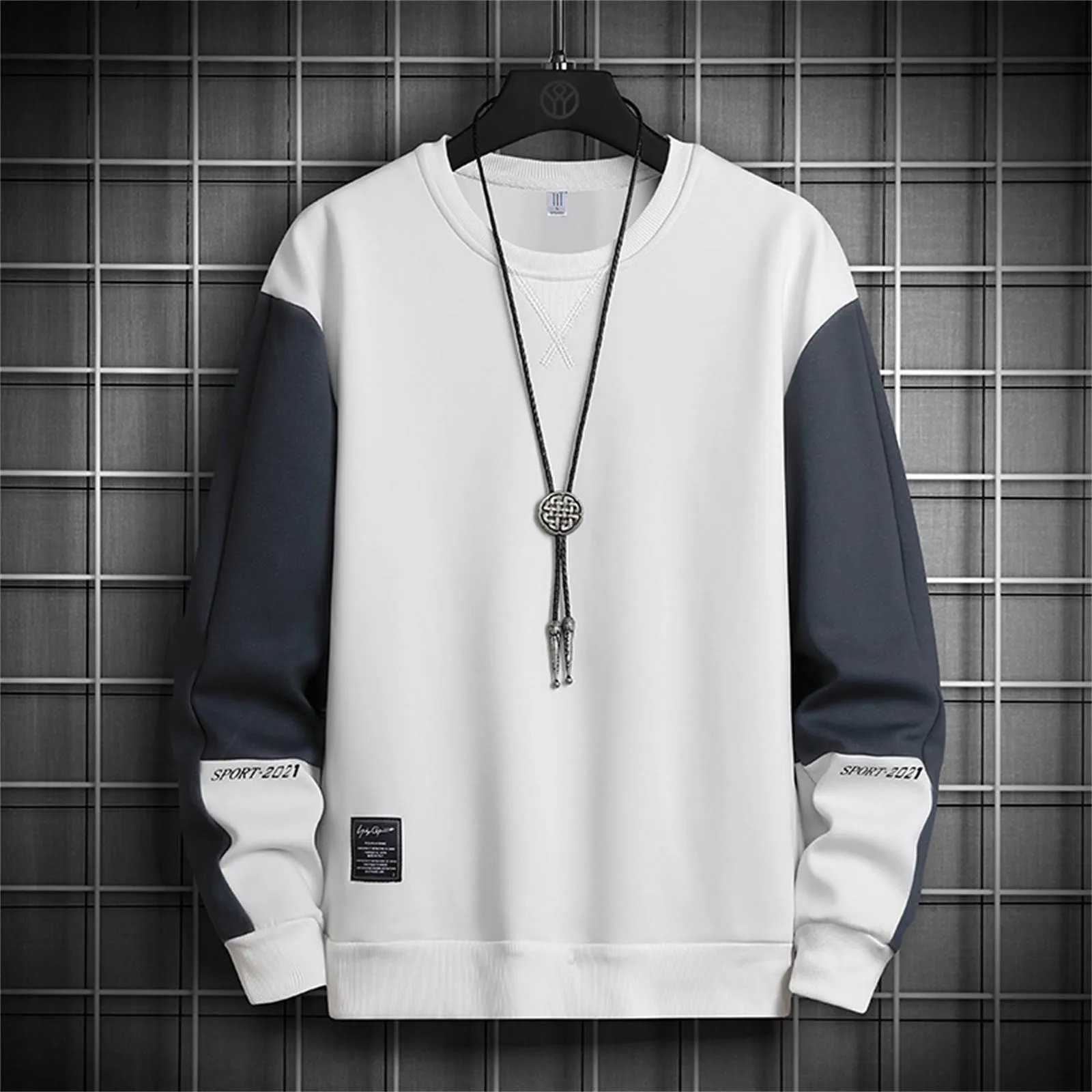 Fashion Brand Men Hoodies Autumn Men Patchwork Loose Long Sleeve Hip Hop Sweatshirts New Casual Street Wear Mens Harajaku Tops