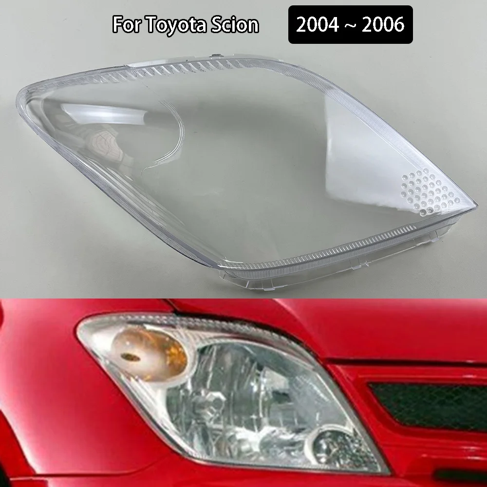 

Headlight Cover Transparent Mask Headlamp Lamp Shell Replace Original Lampshade Plexiglass For Toyota Scion 2004 2005 2006