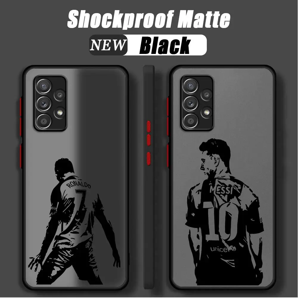 Spuerstar CCR7-M-messi Phone Case for Samsung Galaxy A14 A21s A22 A23 A24 A32 A33 A34 A50 A51 A53 A54 A70 A72 A73 5G Cover