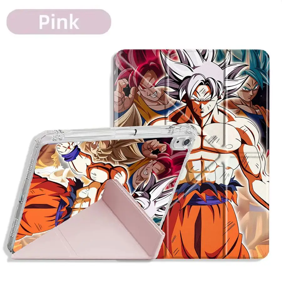 

Tablet Case For iPad Pro 2025 Air 4 5 M3 M2 M4 11inch Mini 6 7 11th 10th 9th 8th 7th 12.9inch Holder Cover Y-Fold DragonS BallS