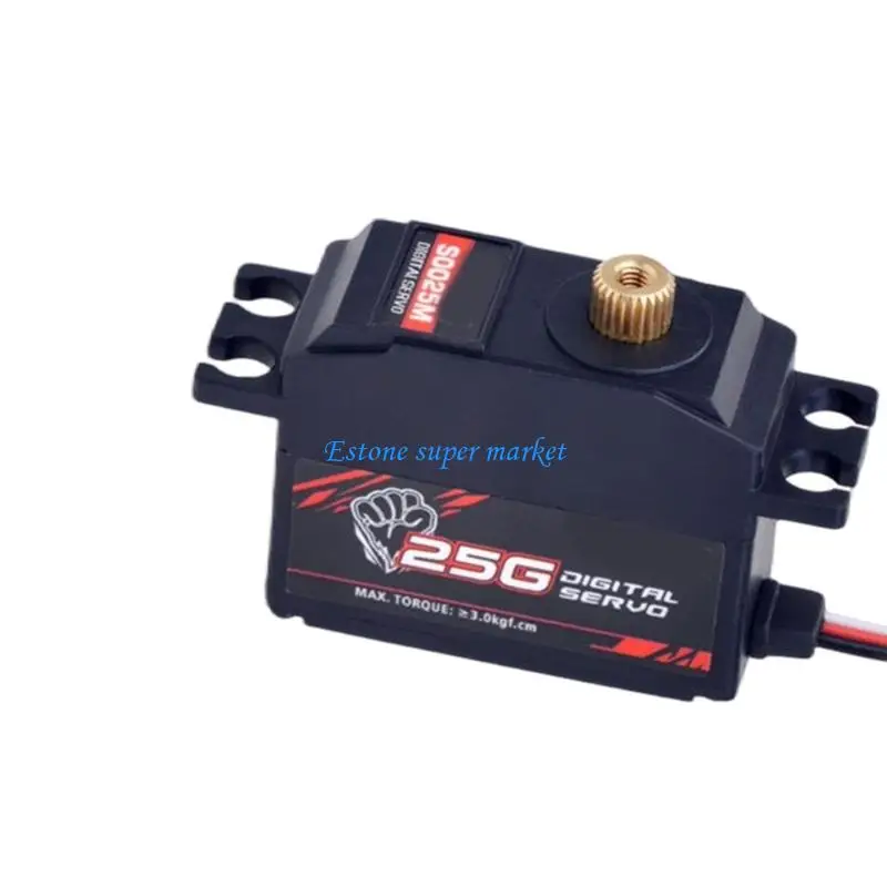 

090B Mini Digital Servo Motor with Metal Teeth 3.5kg·cm Torque PWM Control Accuracy Controlled Systems