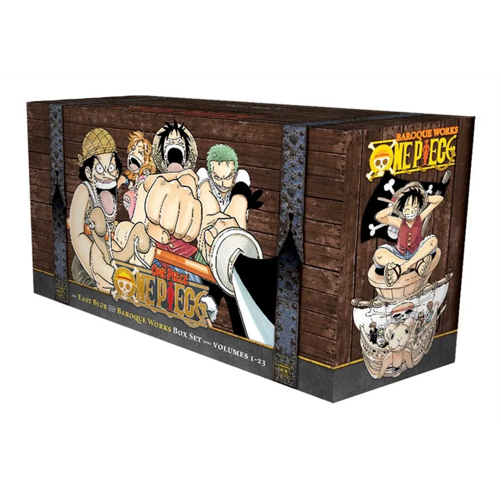 

One Piece Box Set: East Blue and Baroque Works, Volumes 1-23