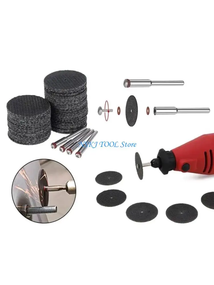 

L8RC 64pcs Mini Metal Cutting Discs Fiberglass Cutting Wheel Safe & Reliable Cutting Discs set for Various Rotary Tool