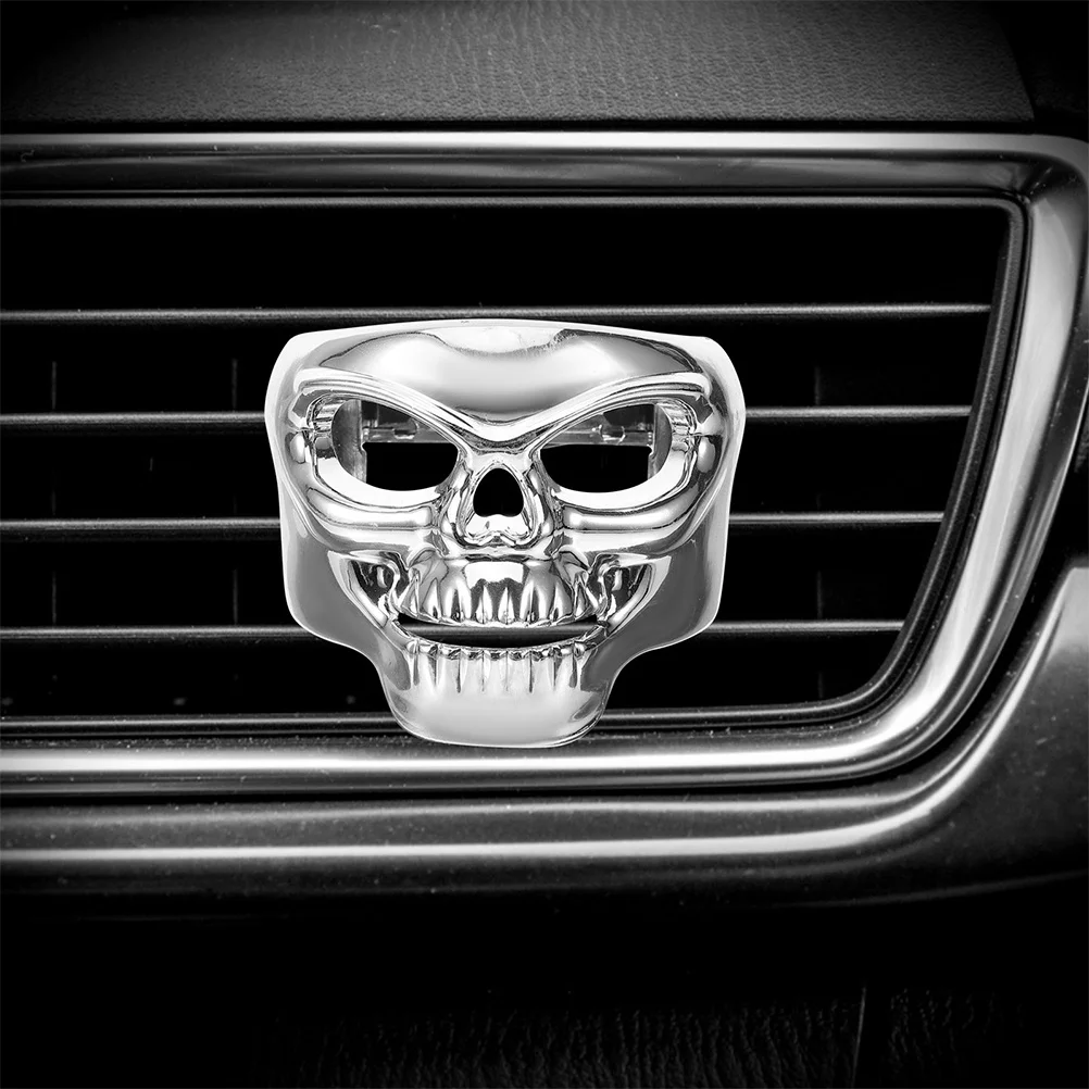 

2Pcs Skull Shape Car Air Vent Cup Holder Adjustable Multifunctional Drink Bottle Can Holder for Trucks Suvs Daily Commute