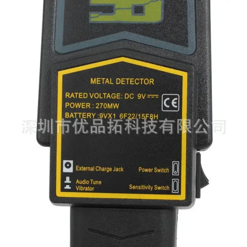 high sensitivity MD3003B1 Electronic Measuring Body Search Security Scanner Handheld Metal Detector Small Portable Inspection Sc view 5