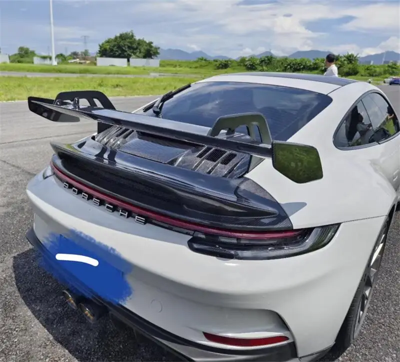 

2020 992 GT3 carbon fiber rear wing for 992 carbon fiber rear spoiler for 911 carbon fiber tail wing for 911 GT3 rear wing
